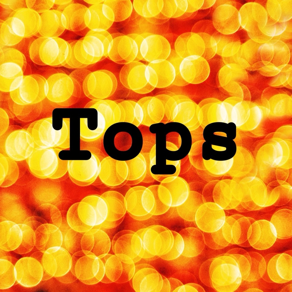 Tops, shirts, blouses, etc.